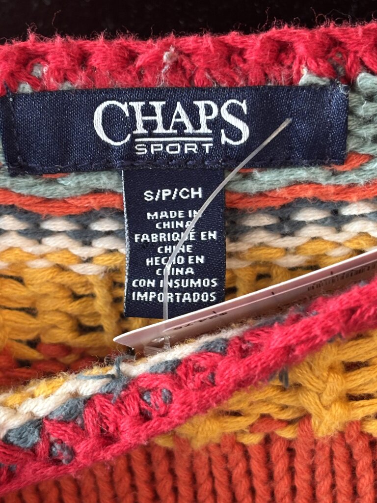 Chaps Sport Multicolor Knit Sweater