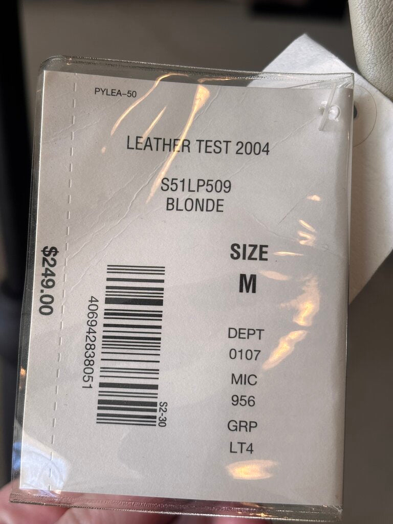 Preston & York Genuine Lambskin Leather Jacket NWT