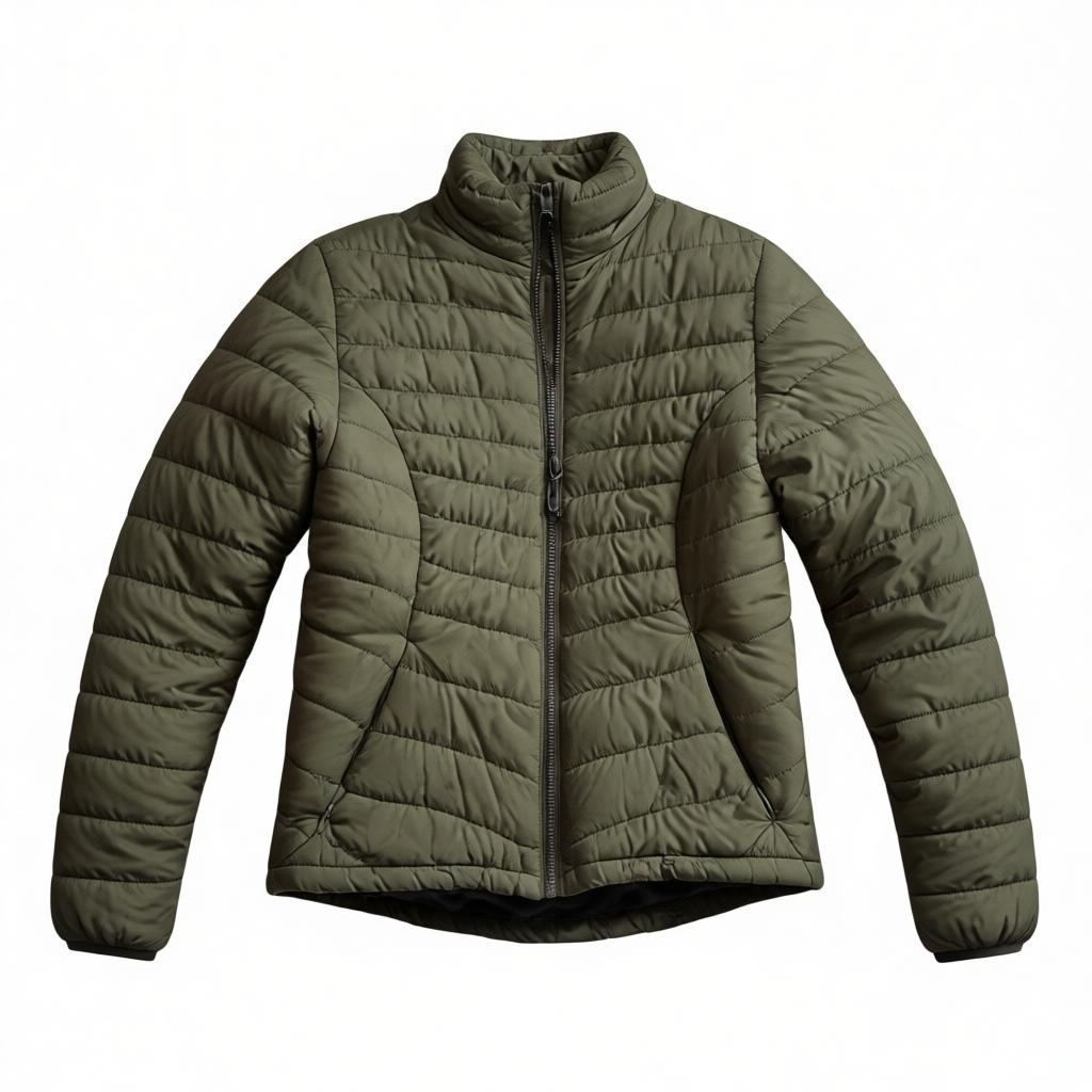 DSG Women's Olive Green Puffer Jacket