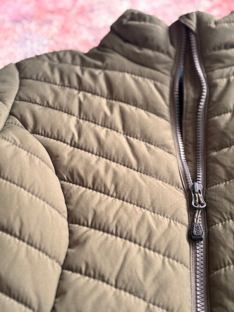 DSG Women's Olive Green Puffer Jacket