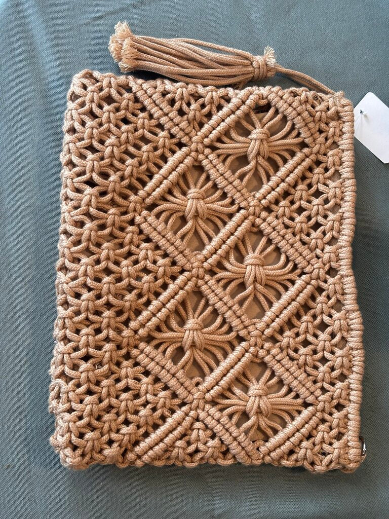 Handcrafted Macrame Clutch Bag