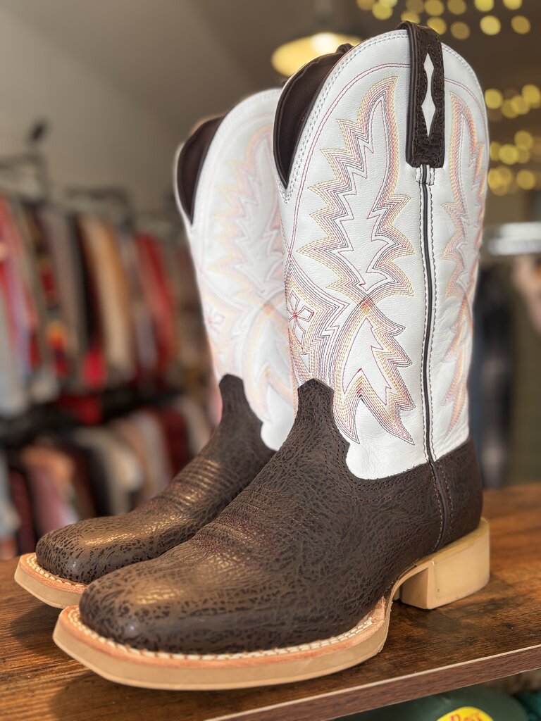 Durango Men's 12" Western Chocolate Brown Cowboy Boots