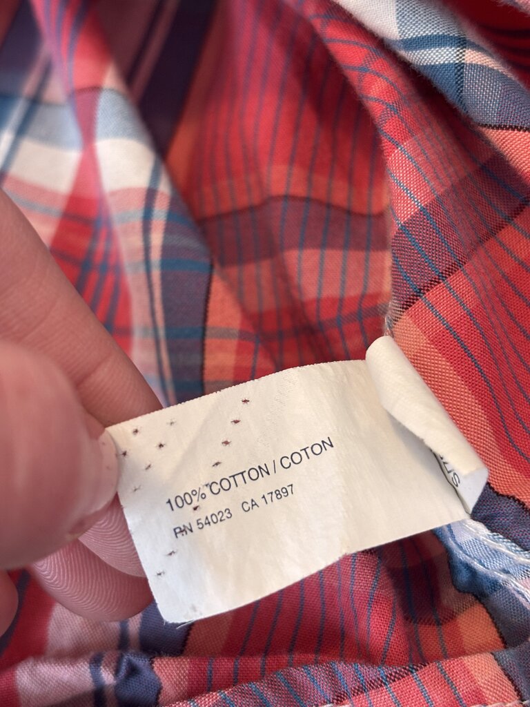 Gap Plaid Button-Up Shirt