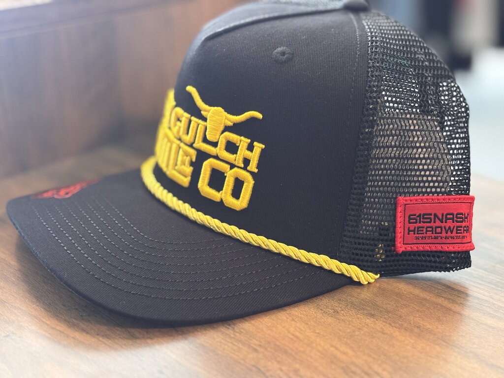 Dry Gulch Cattle Co Yellow Trucker NWT