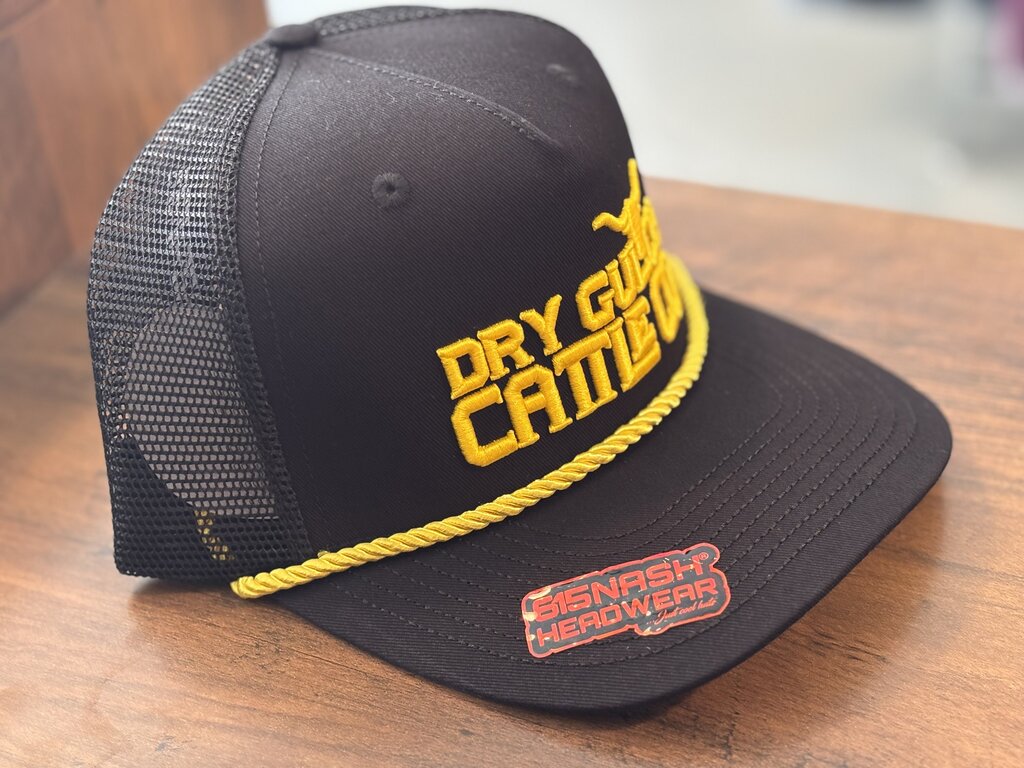 Dry Gulch Cattle Co Yellow Trucker NWT