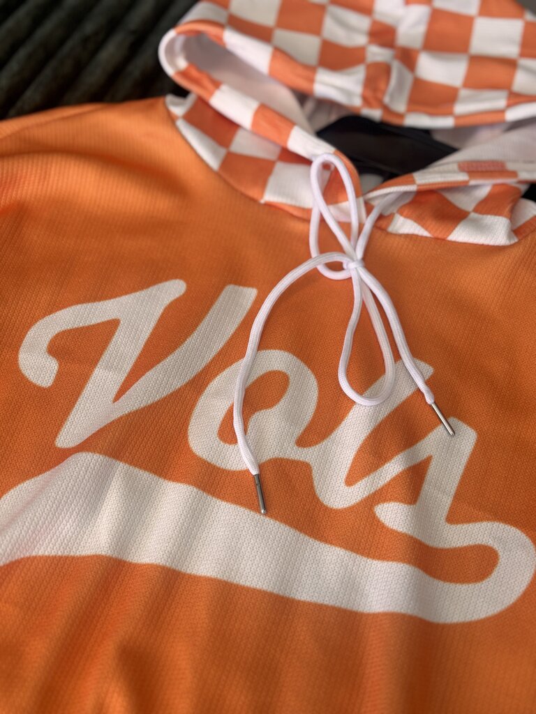 Vols hoodie checkered sleeve