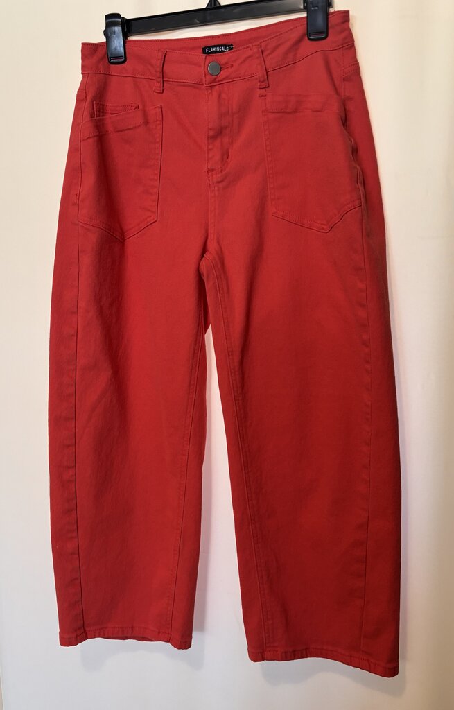 Red Baggy Denim