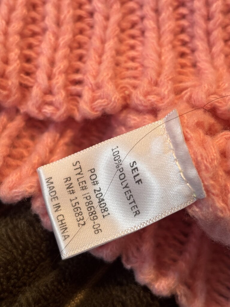 Chunky Floral Sweater